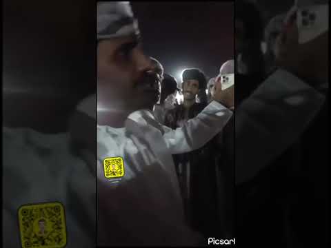 مرادات بين الشاعر سعيد المسهلي وحمد حواس في عرس الشيخ علي العامري بوحسين