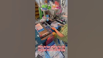 Máy in lụa ta chi #shorts