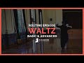 Basic & Advanced Waltz Routine [Spin Turn, Whisks, Cortes, Hestiations & More] | Ballroom Mastery TV