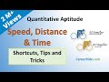 Speed distance  time  shortcuts  tricks for placement tests job interviews  exams
