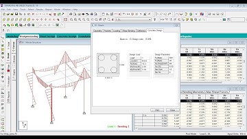 Beam, Column, Slab and Foundation design by using STAAD Pro V8i Software