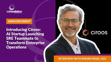 Ciroos: AI Startup Launching SRE Teammate to Transform Enterprise Operations
