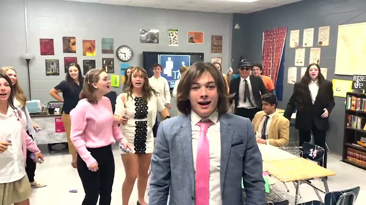 The Office intro- Dunder Mifflin WMHS Lip Dub