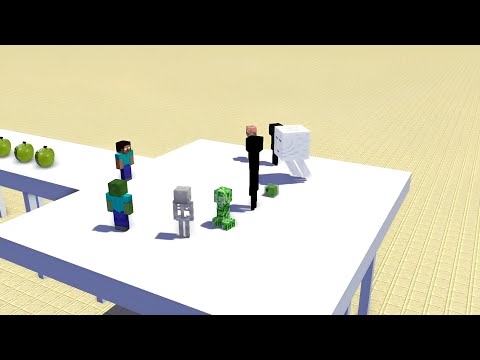 Monster School: Healthy vs Unhealthy Challenge! 🍎 vs 🚬 (Minecraft Animation)