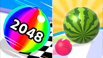 Level Up Balls Vs Ball Run 2048 🔮🧿🔮Walkthrough Android iOS Gameplay WERTY45D