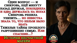картинка: Свекровь обвиняла Анну в измене…но невестка раскрыла её прошлое, и тогда свекровь не выдержала…