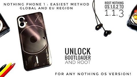Nothing phone 1 unlock bootloader and root for all Nothing OS versions: Simple and fastest Method!