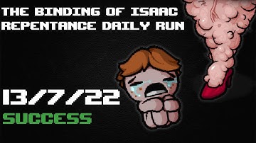 The Binding Of Isaac Repentance Daily Run | 13/7/22 | Lazarus - Mom