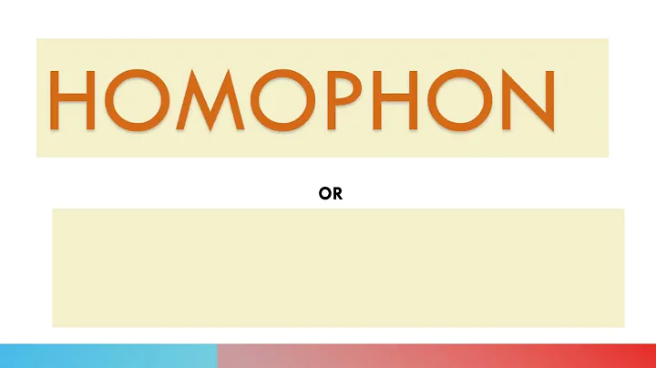 Homonyms???