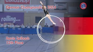 Xenia Selbach German Championships 2023 in Gymwheel All Arround Woman 12th Place