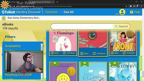 How to Login and Use Destiny Discover eBooks!