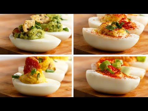 Video: Tomato-Pimenton Deviled Eggs