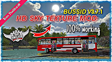 Hd sky texture mod || how to activate this mod on bussid v3.7.1 || 100% working 💥