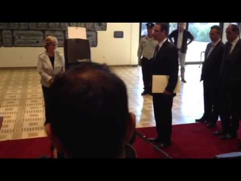 New Egyptian ambassador to Israel in Jerusalem