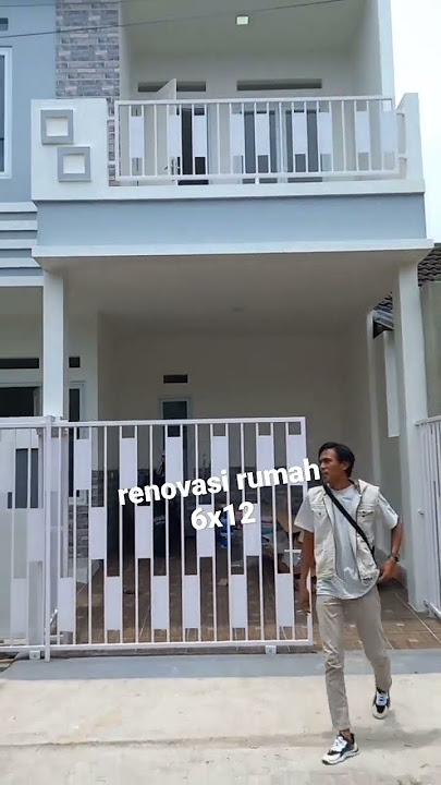 Renovasi rumah 6x12 rumah tipe 36 #renovasirumah #rumahsubsidi #rumah2lantai #serahterimarumah