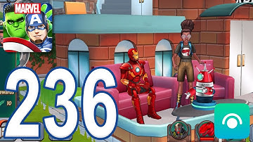 MARVEL Avengers Academy - Gameplay Walkthrough Part 236 - Level 31, Moon Girl (iOS, Android)