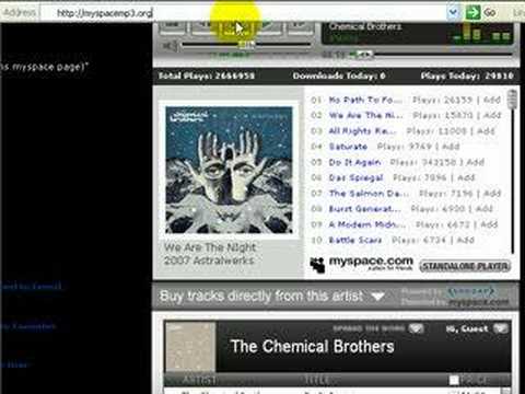 MyspaceMP3 Org Download Any MP3 From Myspace