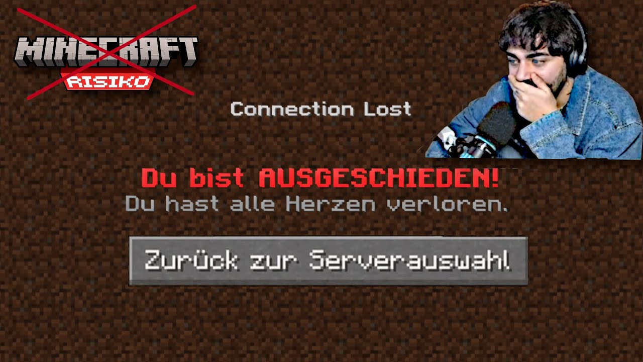 Mein Ende in Minecraft Risiko...💔