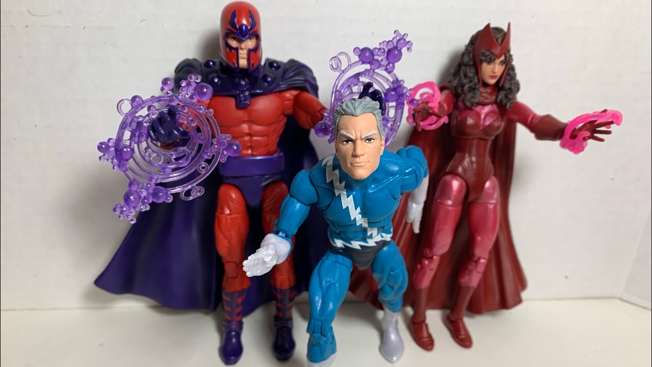 marvel legends magneto quicksilver scarlet witch