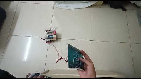 Gesture Controlled Robot - Project assignment for Skyfi Labs online course - by (Sarthak)