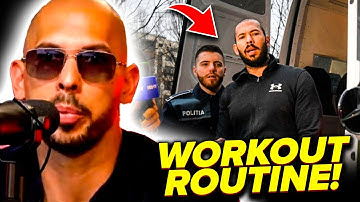 Andrew Tate Shares Workout Routine FROM JAIL!