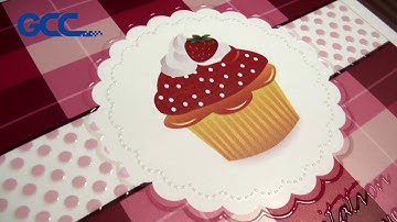 GCC-JV 240UV and Hot Foil Sleeking