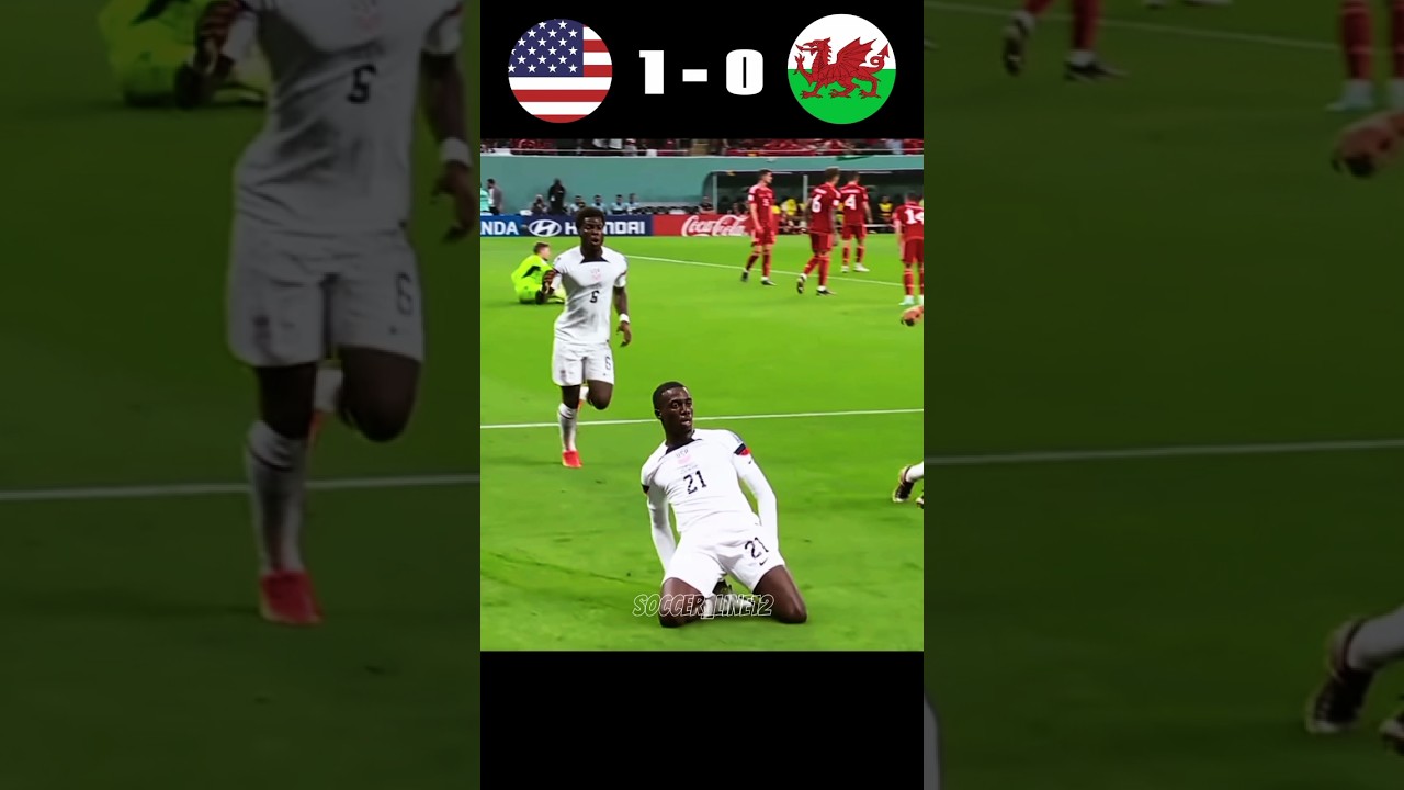 United States Vs Wales ||  World Cup 2022 