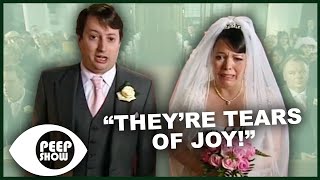 Mark Ruins His Own Wedding | Peep Show