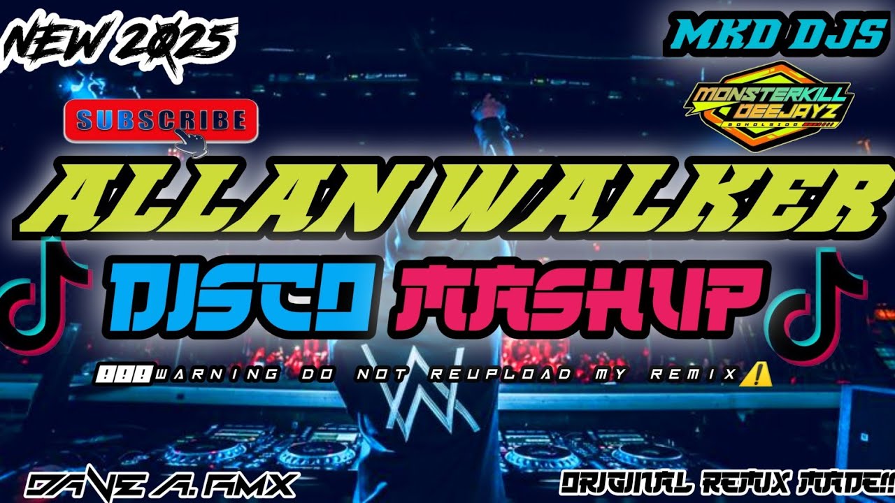 NEW 💥 ALLAN WALKER MASHUP HARD TEKNO MIX 2025 | DJ DAVE A. RMX