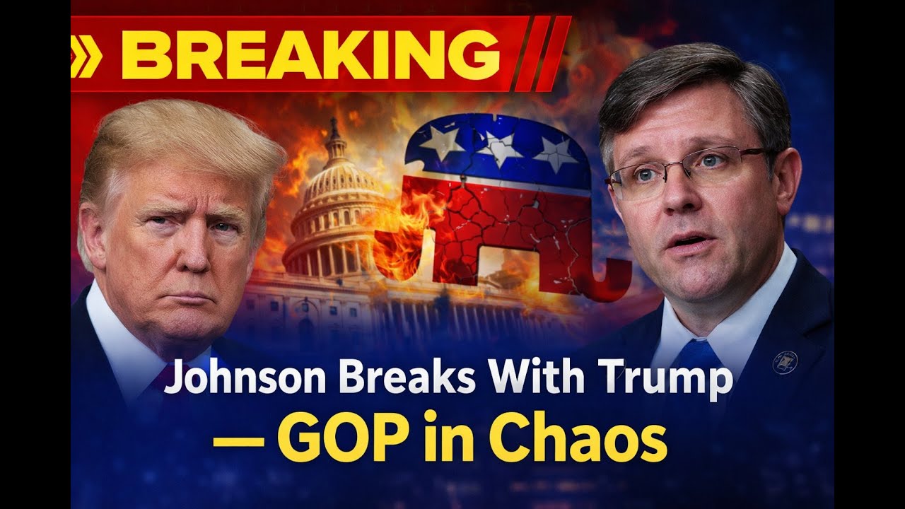 Johnson Signals Distance From Trump — What It Means for the GOP