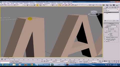 Text Animation In 3D Max
