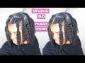 NEVER fail another wash n go! // type 4 low porosity natural hair (braid n go)