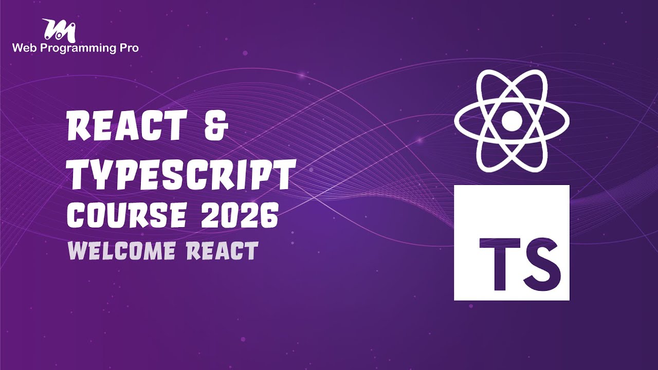 #004 - Tutorial React & TypeScript - Welcome React - YouTube