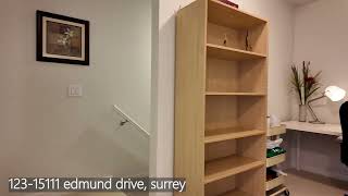 123-15111 Edmund Drive, Surrey | Polygon 4 Bed Townhouse | Double Garage | South-North Facing