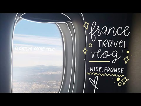 France Travel Vlog | Nice: Chill Walks, Roaming, Sightseeing & Eating Good Foods