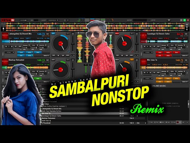 Nonstop Sambalpuri Instrumental Song !! Samabalpuri Song 2023 !! Dinesh Musical class=