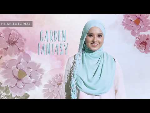 HIJAB TUTORIAL:GARDEN FANTASY