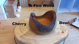 A Firewood Cherry Bowl