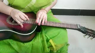 Jagorone Jay Bibhabori | Rabindra Sangeet | Hawaiian Guitar