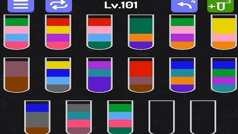 water color sort level 101