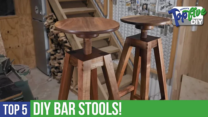 Top 5 DIY Bar Stools! The Best Maker Videos for Your Next Build!