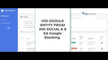Gói Google Entity Stacking Pro a1 Giúp tăng trust tổng thể website | SƠN HÀ