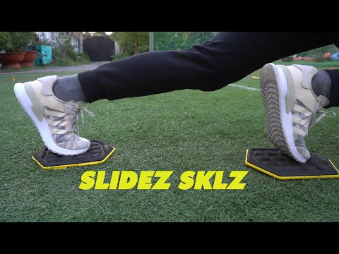 SKLZ SLIDEZ : Tập Luyện Upper + Lower với Bộ 2 Dĩa Trượt Tập Thể Dục SLIDEZ SKLZ - Đế Nhựa