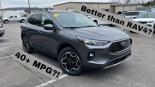 2026 Ford Escape Hybrid Platinum AWD POV Test Drive & Review