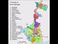 West bengal district map  west bengal map  west bengal  geography knowledge hub4u