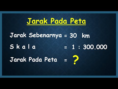 Video: Cara Mengukur Jarak Di Peta