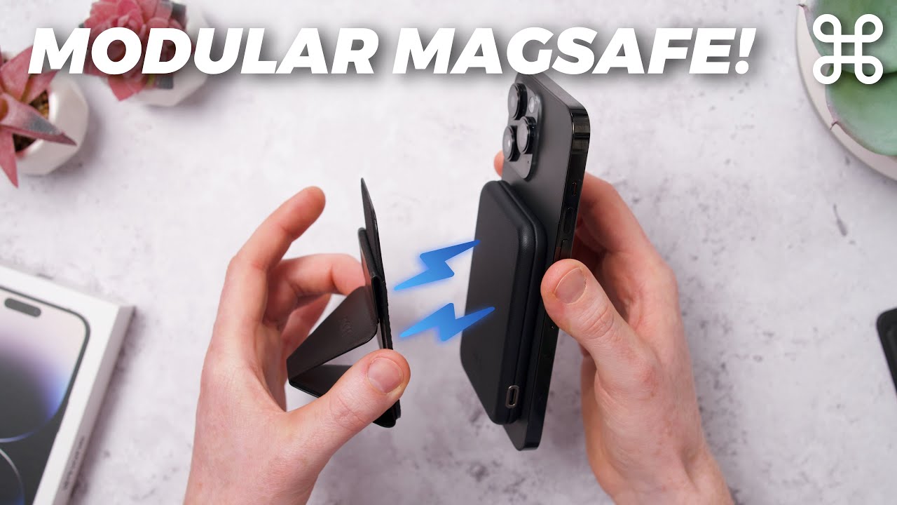 Modular MagSafe Battery Pack & Wallet by MOFT! 