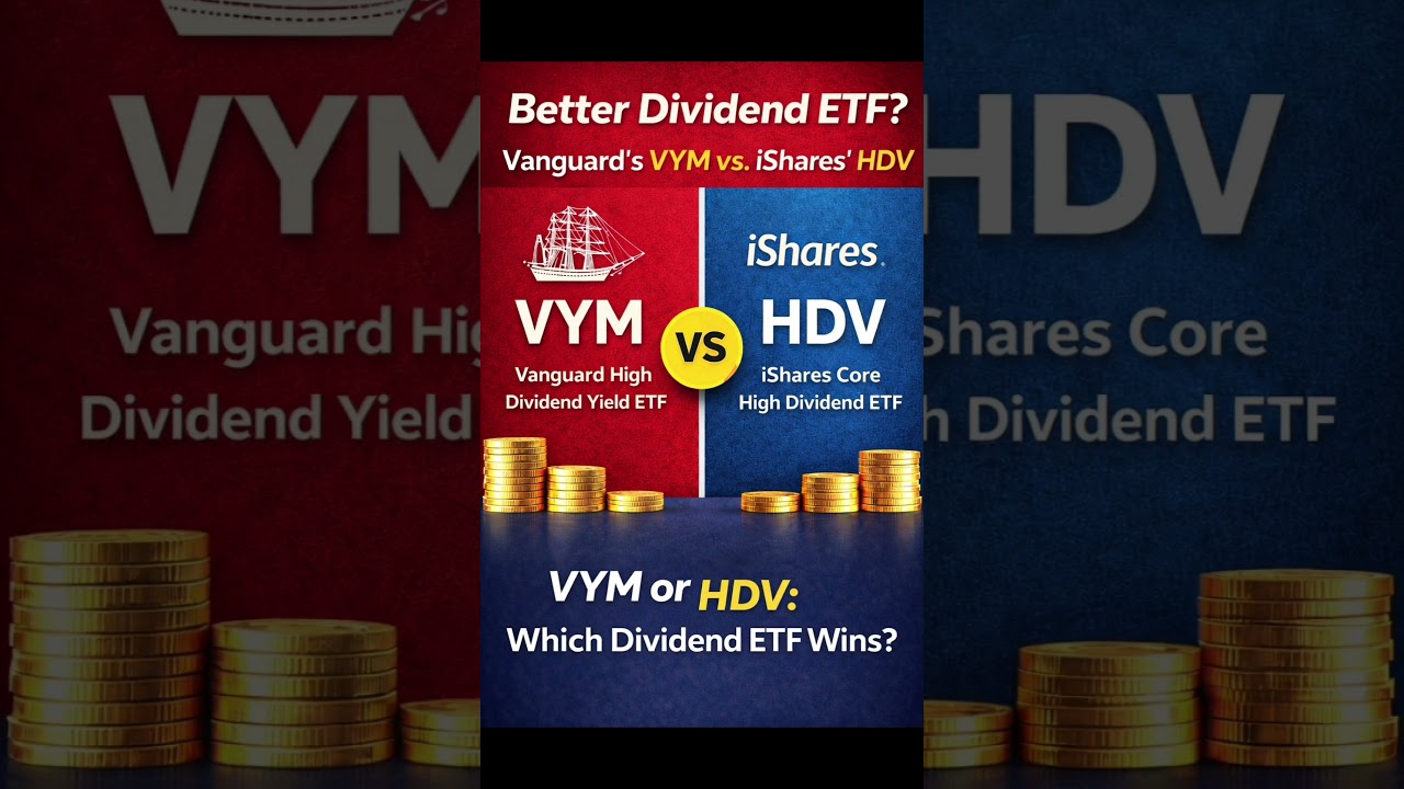 Best High Dividend ETF? VYM vs HDV Explained - YouTube