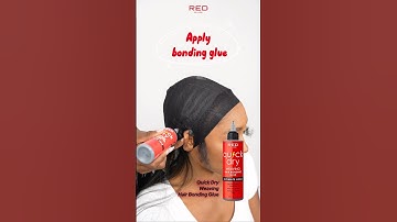 Achieve Perfect Hold: How to Apply Hair Bonding Glue Like a Pro #HairBondingGlue #RedByKiss