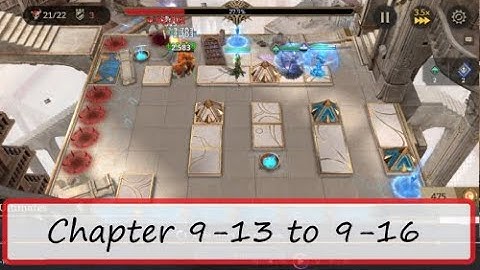 Watcher of Realms - Scenario Board 9 - stages 13, 14, 15 & 16